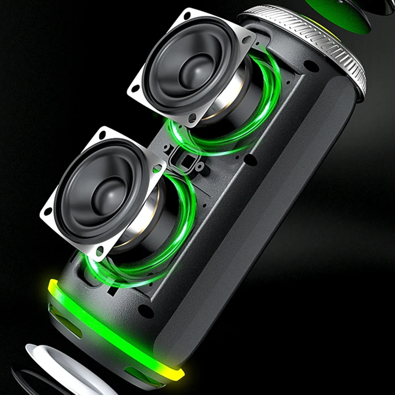 Bluetooth Speaker Waterproof - Беспроводной стереодинамик Bluetooth 360°, водонепроницаемый динамик
